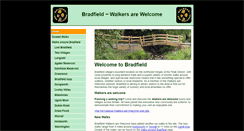 Desktop Screenshot of bradfield-walkers.org.uk
