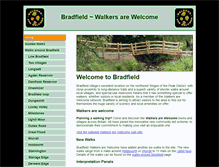Tablet Screenshot of bradfield-walkers.org.uk